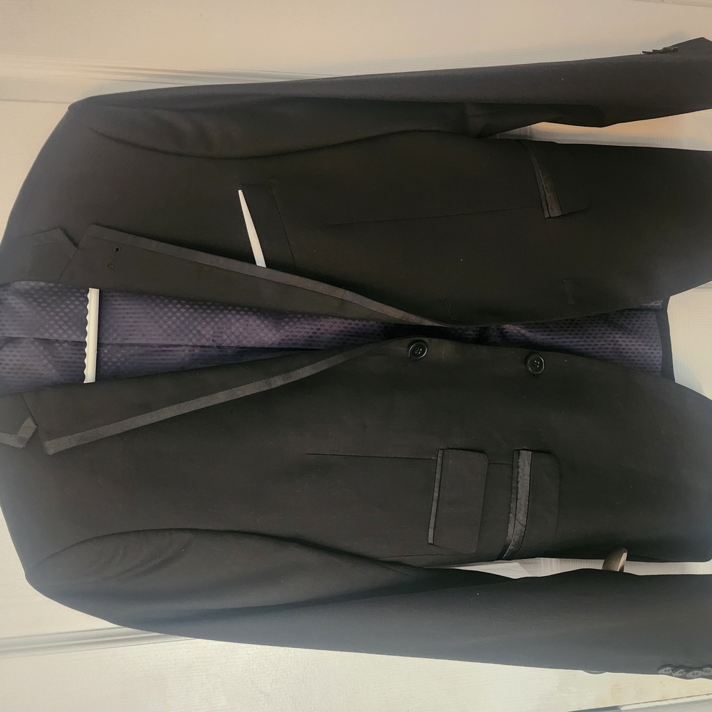 Lotta From Stockholm Black Tuxedo Slim Fit